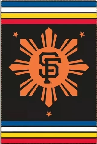 New SF GIANTS SGA Filipino FLEECE BLANKET 39"X 59" Inches Cover