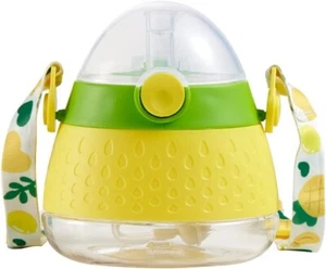 Trinkbecher mit auslaufsicherem Strohdeckel, Babybecher mit Riemen 2 + Monate - Bild 1 von 7