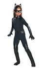 LICENSED DELUXE CATWOMAN DARK KNIGHT RISES CHILD GIRLS FANCY DRESS UP COSTUME