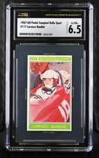 1967/68 Panini Campioni dello sport #117 LORENZO BANDINI  CSG 6.5