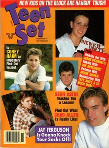 Teen Set rivista novembre 1989 Corey Haim Debbie Gibson Fred Savage Corey Haim - Foto 1 di 20