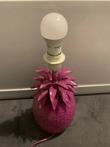 Laura Ashley Home Lovely Pink Pineapple Lamp - Picture 1 of 23