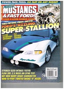 MUSCLE MUSTANGS & FAST FORDS-FEBRUARY 1998-SUPER STALLION 5.4L SUPERCHARGED 590H - Picture 1 of 1