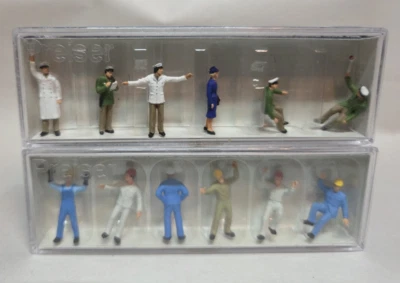 Preiser #10064 Traffic Police & #10105 Steeplejacks - Image 1 of 3
