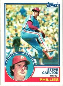 STEVE CARLTON 1983 Topps #70  BUY ANY 2 ITEMS FOR 50% OFF  B1002R3S8P5