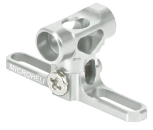Microheli Blade Revolution 90 FP Silver CNC Aluminum Main Rotor Hub MH-90FP001 - Picture 1 of 3
