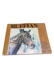 1975 Ruffian-Queen of The Fillies, by Edward Claflin, 1st Ed. Paperback - Picture 1 of 5