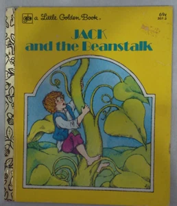 Jack and the Beanstalk A Little Golden Book by Stella Williams Mathan - Imagen 1 de 6