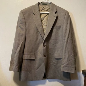 Blazer uomo Lauren Ralph Lauren misto lana seta taglia 44R 2 bottoni spina di pesce - Foto 1 di 14