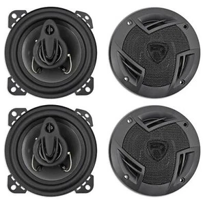 (4) Rockville RV4.3A 4" 3-Wege Auto-Lautsprecher 1000 Watt/140 W RMS CEA-Bewertung insgesamt - Bild 1 von 8