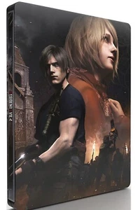 Resident Evil 4 REMAKE - Sony PlayStation 4 / PS4 / PS5 SteelBook Only *No GAME* - Picture 1 of 1