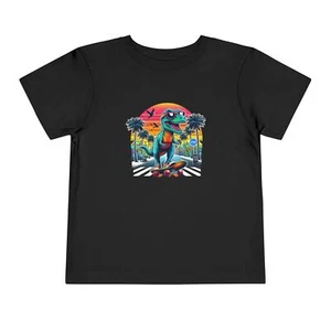 Toddler Dinosaur T-Shirt / Dino Apparel Co / Toddler Short Sleeve Tee 3 - Picture 1 of 73