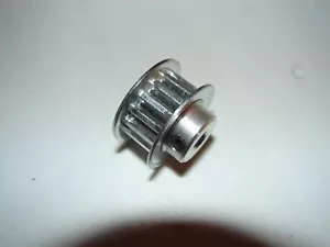 Puleggia di azionamento motore servomotore CNC o passo-passo 15t 1/4" foro pozzo AL - Foto 1 di 1