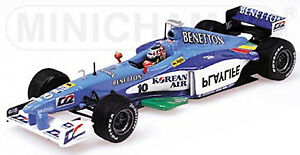 Benetton B199 Playlife Formula1 1999 #10 Alexander Wurz 1:43 Minichamps