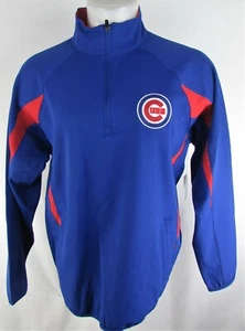 Chicago Cubs MLB G-III Men's Quarter-Zip Track Jacket - Picture 1 of 5