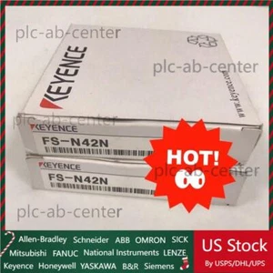 1PC New Keyence FS-N42N Fiber Optic Sensor FSN42N In Box Brand new US Free TAX - Picture 1 of 5