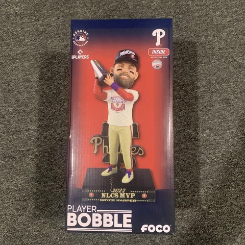 Bryce Harper 2023 Philadelphia Phillies NLCS MVP Bobblehead Exclusive Cover