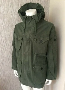 PARKA LONDON RIFLE GREEN PARKA JACKET WATER RESISTANT SIZE M-L BNWT - Picture 1 of 11