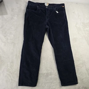 Timberland Men's Blue Straight Leg Corduroy Pants - Size 38x29 - Picture 1 of 9