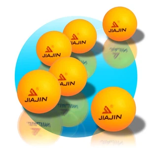 6 Tischtennisbälle Tischtennisball Tischtennis Ø40 PingPong Bällle orange gelb - Bild 1 von 3