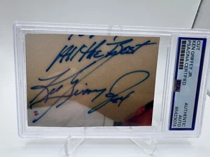 Ken Griffey Jr Signed Autographed Cut Mariners HOF PSA DNA - Picture 1 of 2