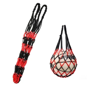 1 Stück Ballnetz Net Tasche Tragbare Ballnetz Sports Ball Ballnetz für Fußball, - Bild 1 von 6
