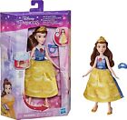 Disney Prinzessin Zauberkleid Belle, Modepuppe mit Wechselfunktion, Spielzeug fü