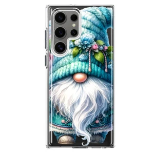 Mundaze Case for Samsung Galaxy S22 Ultra Cover Mint Green Gnome Flowers - Picture 1 of 6