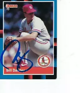 BILL DAWLEY SIGNED 1988 DONRUSS #331 - ST. LOUIS CARDINALS - Picture 1 of 1