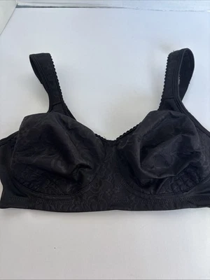 Sujetador Playtex 18 horas soporte de elevación sin cables para mujer 4745 negro 36C Foto 1 de 4