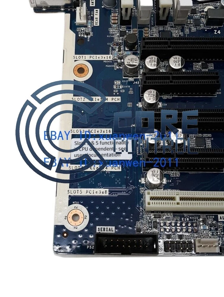 New 1Pcs HP Z4 G4 Workstation Motherboard LGA2066 For Intel Core X Series - Image 1 of 4