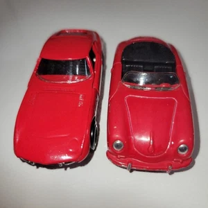 Tomica Wide Wheels Toyota 2000GT Porsche 356 Roadster 1/59-60 Japan Rare - Picture 1 of 10
