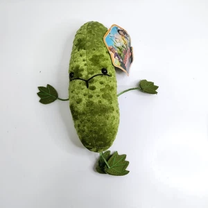 Peluche Nuvoloso Con Possibilità Di Polpette 2 Sottaceti Foodimal Con Cartellino 8" - Foto 1 di 12