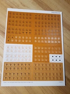 Hoja de contador GDW Scorched Earth Europa 48 - Imagen 1 de 1