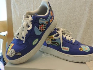 Nike Air Force 1 '07 Low Patched Up LA Los Angeles DX2304-400 Size 7 Y Nice - Picture 1 of 5