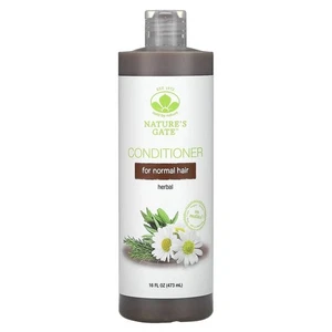 (Nature'S Gate), pflanzliche Spülung für normales Haar, 16 flüssige Unzen (473 ml) - Bild 1 von 12