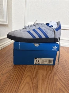 Adidas Men’s Gazelle Originals Size 12 Grey Collegiate |IH3815| Blue - Picture 1 of 10