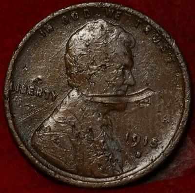 1915-S San Francisco Mint Copper Lincoln Wheat Cent - Image 1 of 2