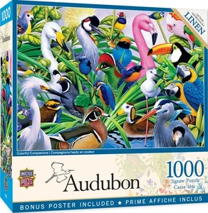 MasterPieces jigsaw puzzle; Colorful Companions; 1000 pcs DAMAGED BOX - Picture 1 of 4