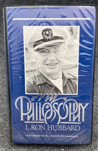 L. Ron Hubbard MY PHILOSOPHY VHS Video Tape Scientology  Transcript Booklet 1987 - Imagen 1 de 9