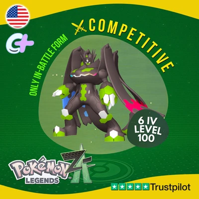 Zygarde 100% Complete Form 6IV Pokémon Legends Z-A Competitive Customizable ZA - Image 1 of 4
