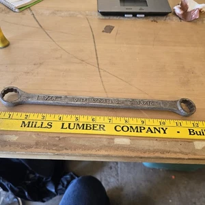 Vintage PLOMB MFD 1140 Box-End Wrench 7/8" x 13/16" USA Pre-1947 LA Tool Co. Pro - Picture 1 of 5