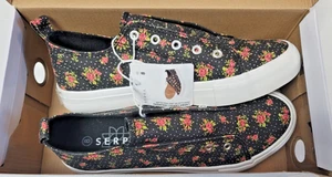 Serra Ladies Floral Print Canvas Sneakers Woman’s Size 8 NEW(Ships without box) - Picture 1 of 5