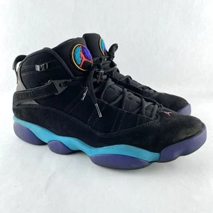 Nike Air Jordan 6 Rings Aqua DD5077-040 Men’s Size 12 Retro Basketball Sneakers - Picture 1 of 9