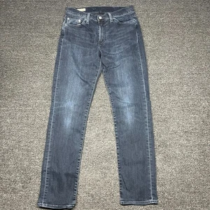 Jeans ajustados Levi’s Premium 511 para hombre 30x32 azul índigo elástico denim - Imagen 1 de 17