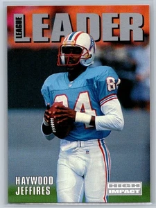 1992 Skybox Impact - League Leader - Haywood Jeffires #309 - Bild 1 von 2