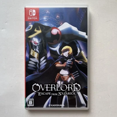 NINTENDO SWITCH OVERLORD: ESCAPE FROM NAZARICK From Japan Foto 1 de 3