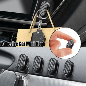 4x Mini Car Interior Dashboard Hanger Storage Hooks Holder Clips Accessories - Picture 1 of 13