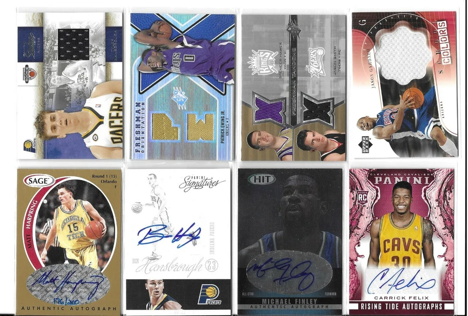 Patrick Ewing Jr 2008-09 SPx FRESHMAN ORIENTATION DUAL-GU Rookie RC SACRAMENTO - Image 1 of 1