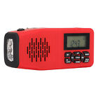 XSY098D Solar Hand Crank Radio IPX3 Waterproof AM/FM/NOAA Weather Alert Radi EOB